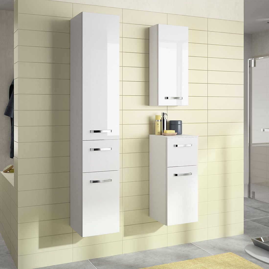 Pelipal Fokus 4010 Wandschrank 30x33x73,2cm