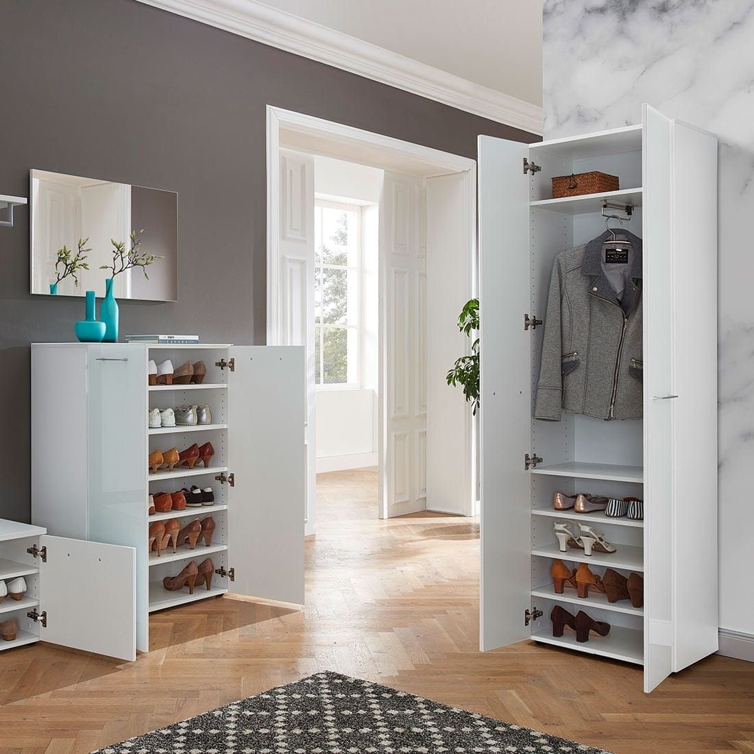 Germania Scalea Garderobenschrank 59x40x197cm