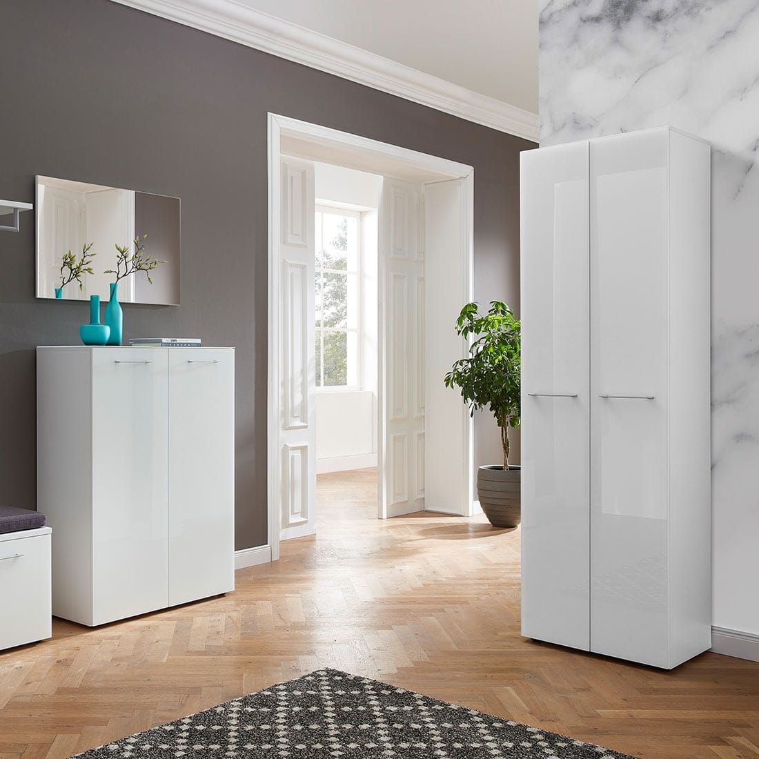 Germania Scalea Garderobenschrank 59x40x197cm