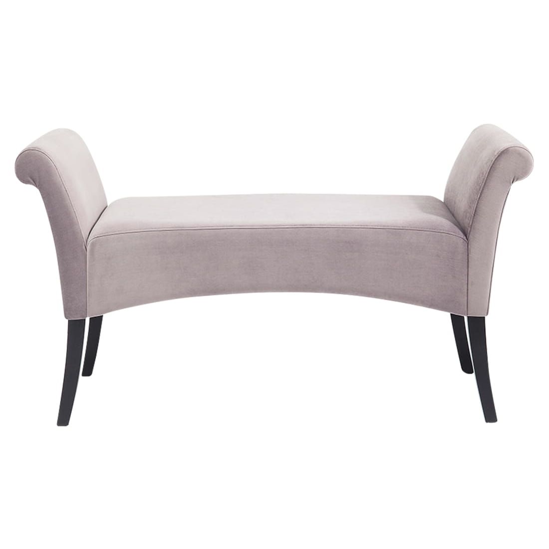 KARE 83296 Motley Bank 108x40x61cm Silbergrau