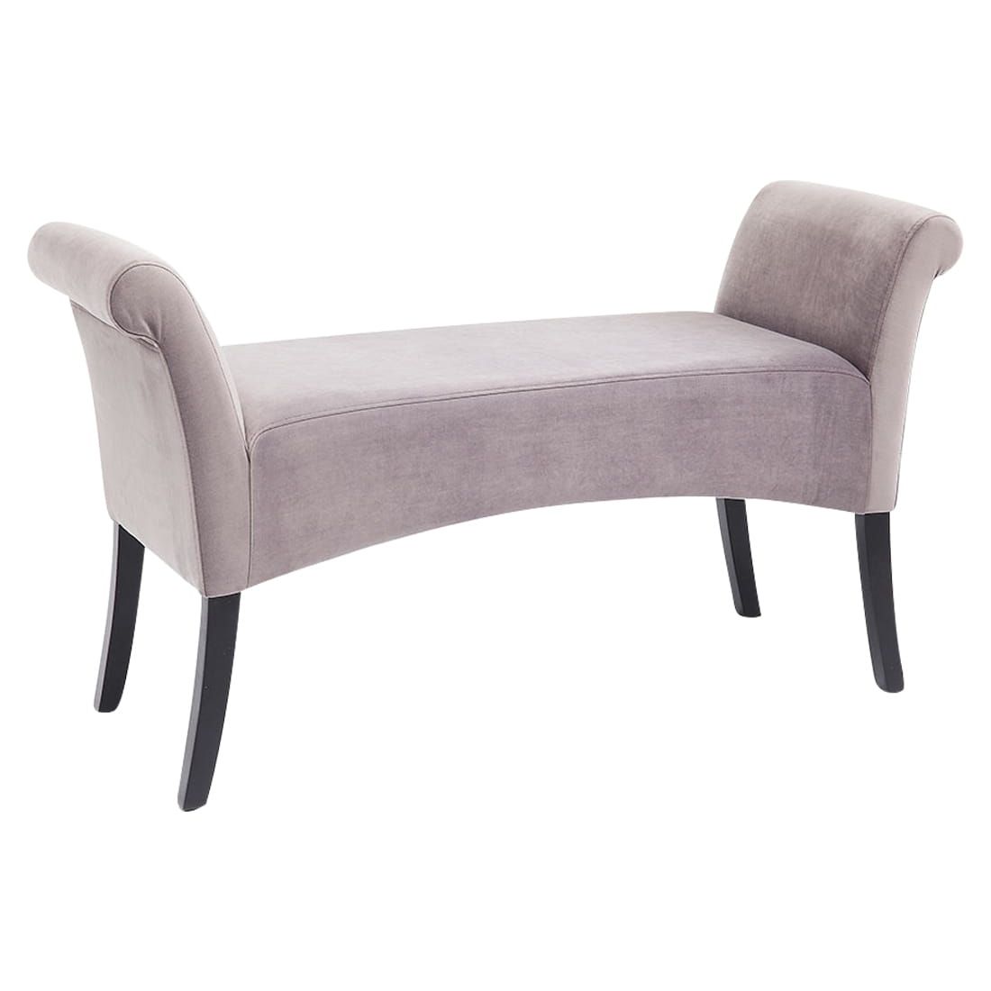 KARE 83296 Motley Bank 108x40x61cm Silbergrau