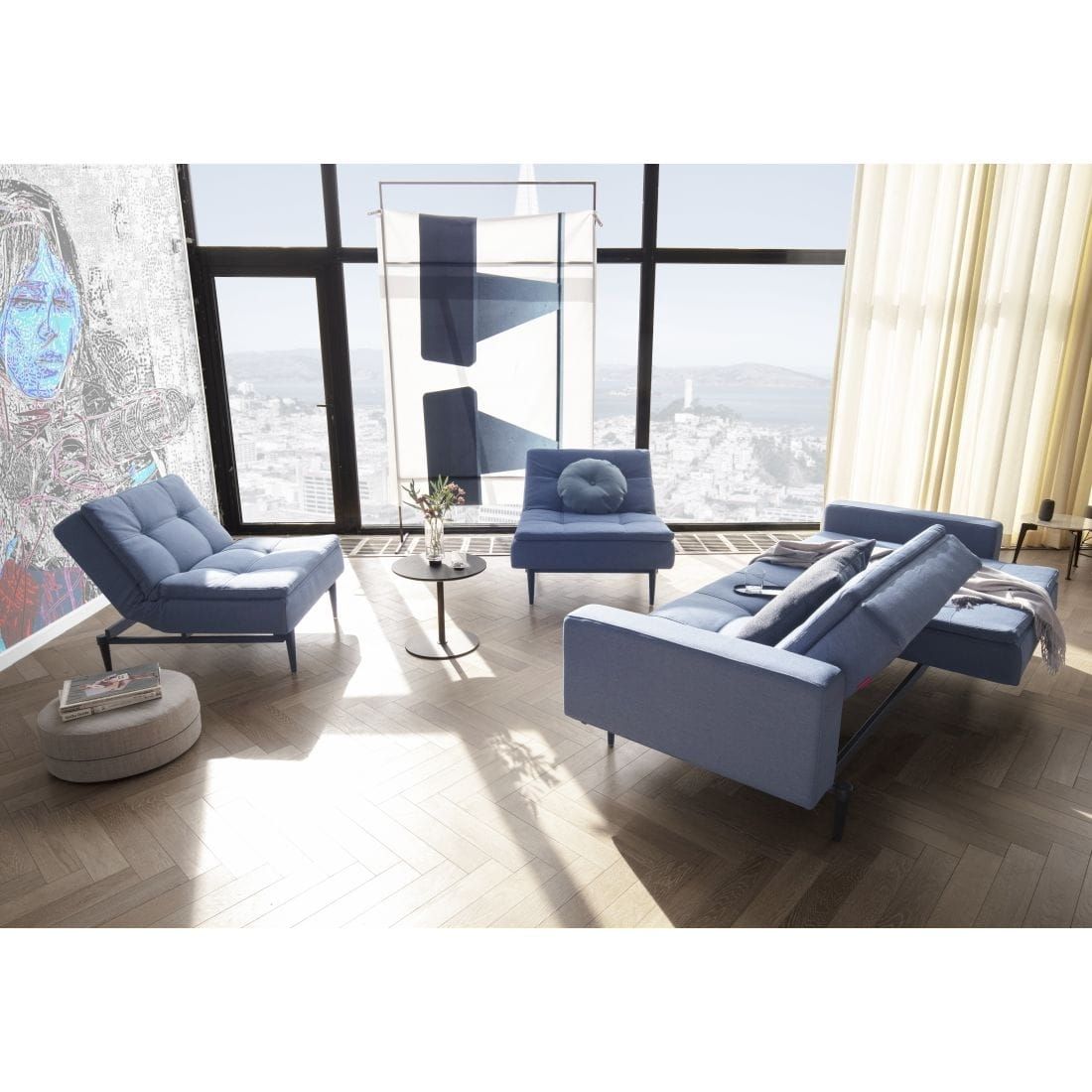 INNOVATION Dublexo Sessel Styletto 558 90x92x79cm