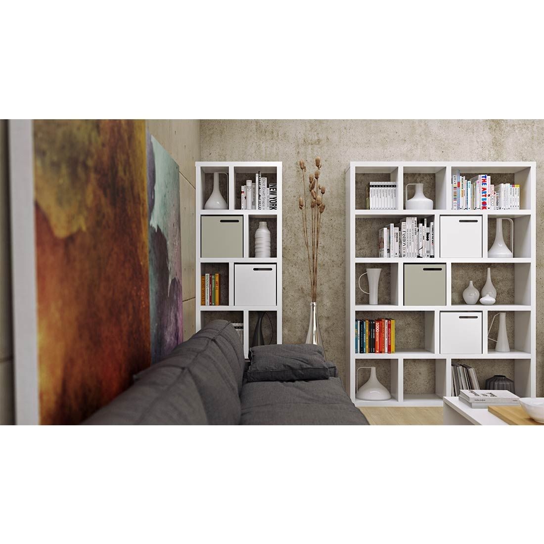 TEMAHOME Berlin Regal 150x34x198cm