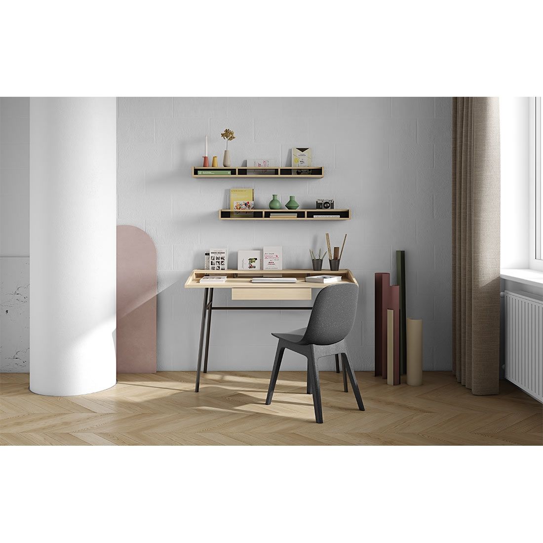 TEMAHOME Ply Schreibtisch 120x60cm