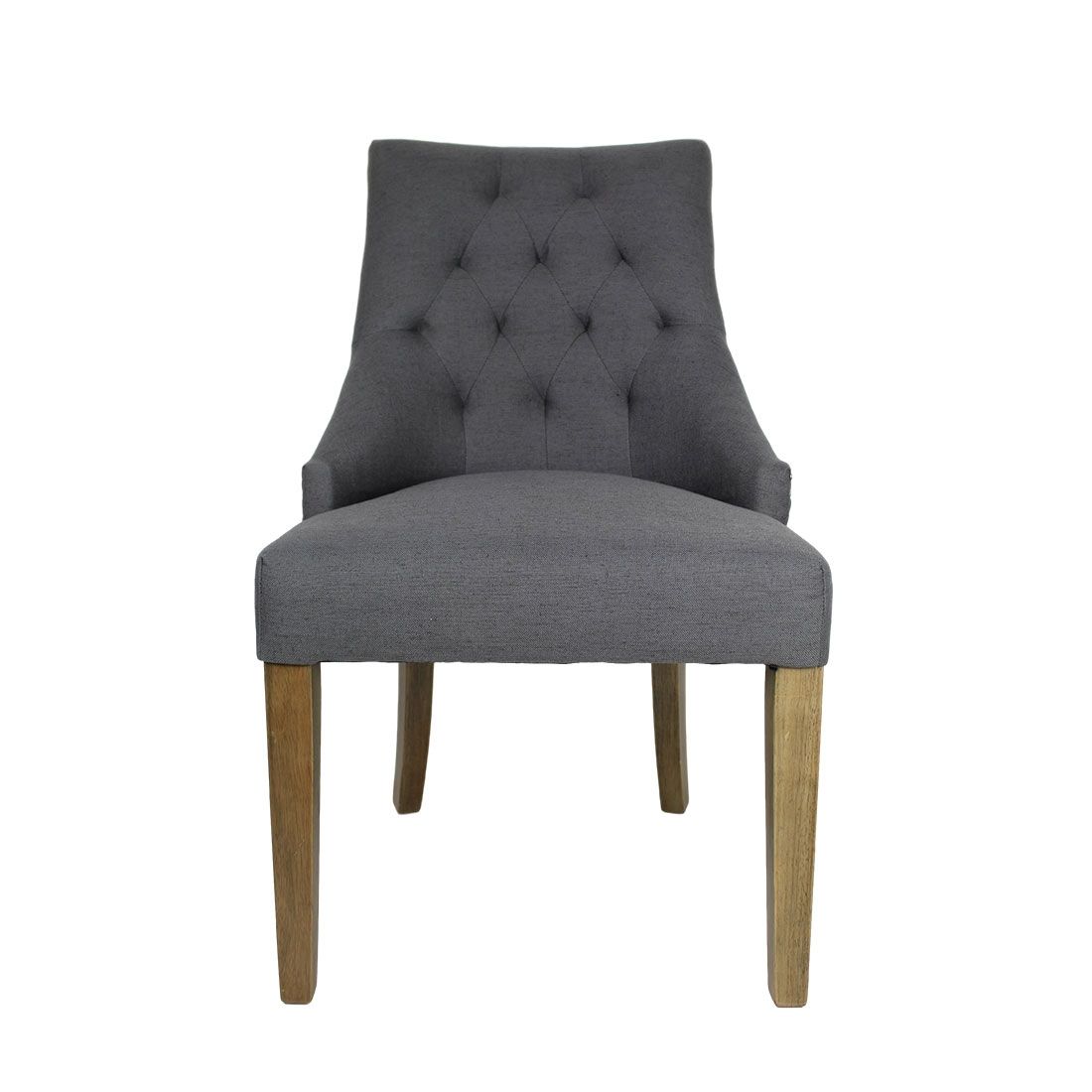 HSM Collection Royan Sessel 47x57x93cm Grau/Braun