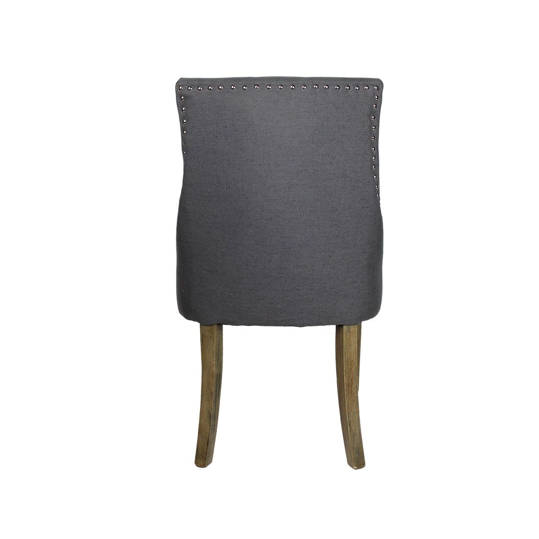 HSM Collection Royan Sessel 47x57x93cm Grau/Braun