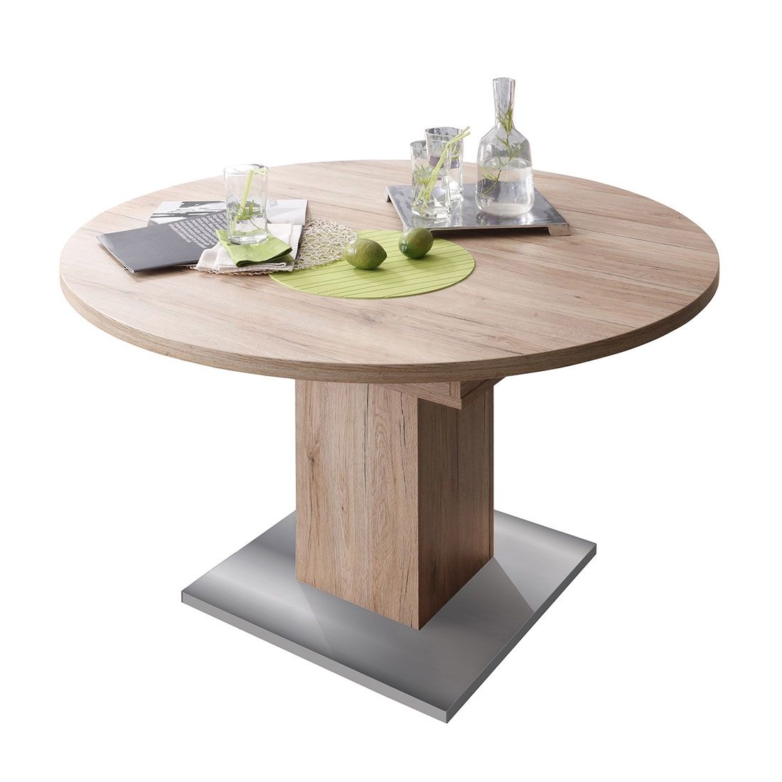 Mäusbacher Ausziehtisch Ø120/160cm