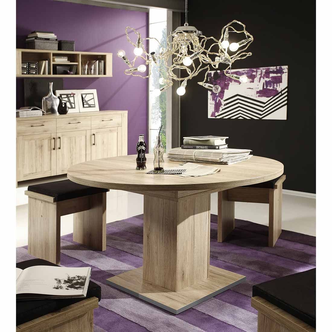 Mäusbacher Ausziehtisch Ø120/160cm