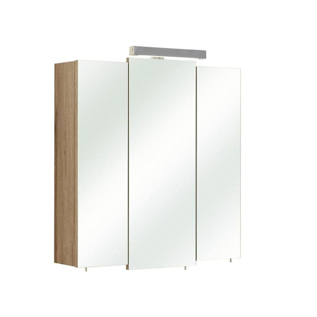 Pelipal Offenbach Spiegelschrank Livorno I mit LED-Beleuchtung 68x20x73cm