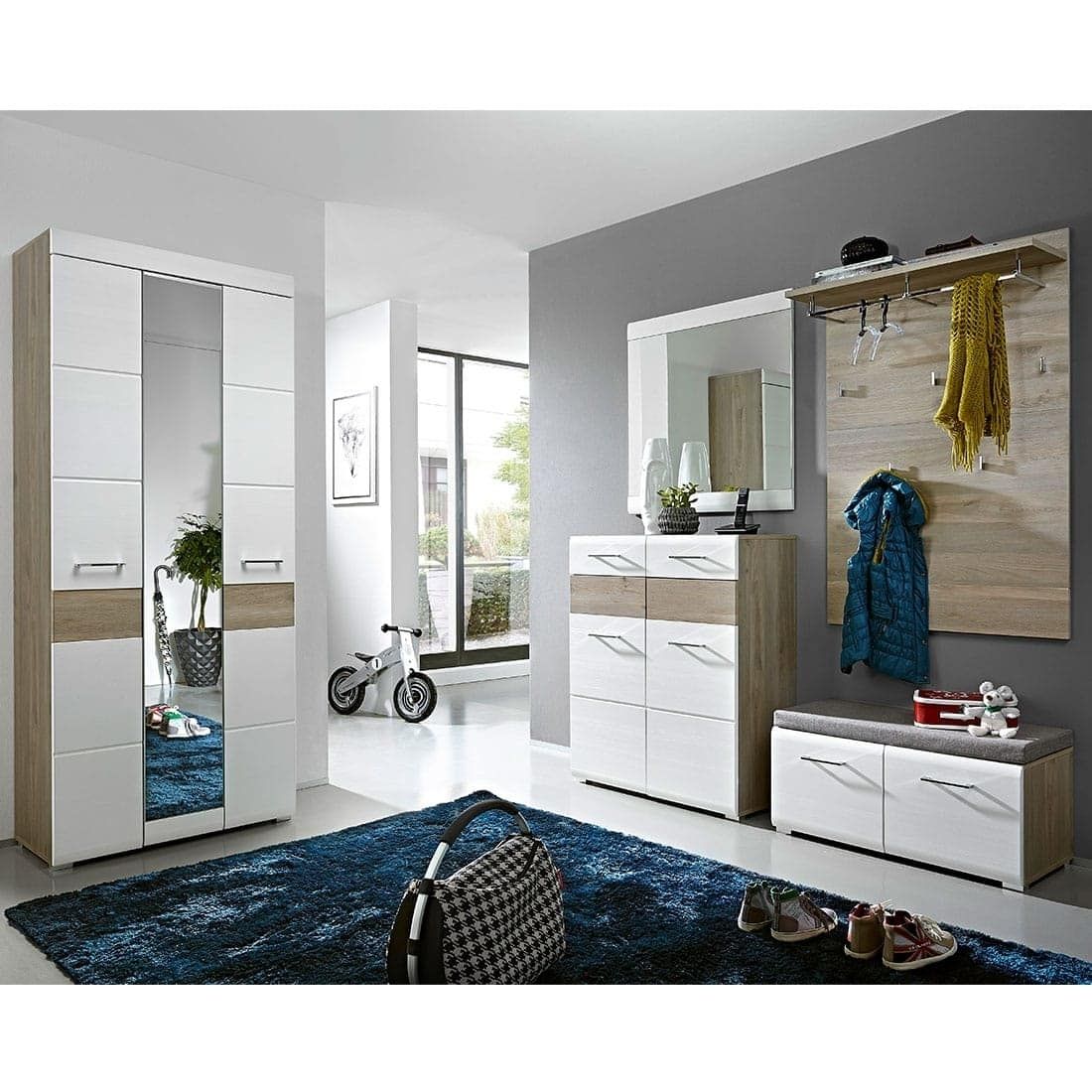 Innostyle Funny Garderobenschrank 84x40x200cm