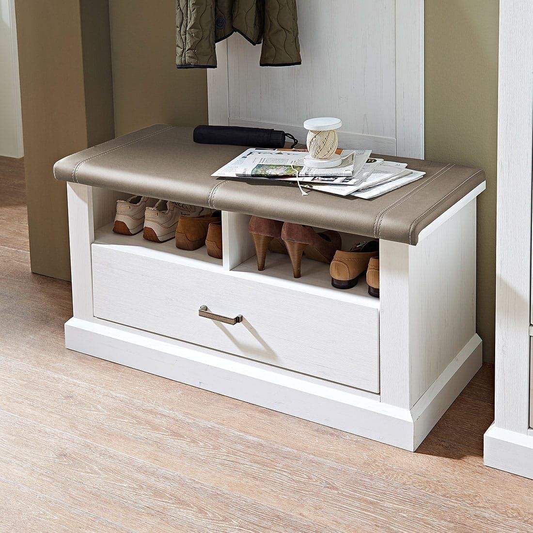 Innostyle Lima Garderobenbank 99x43x50cm