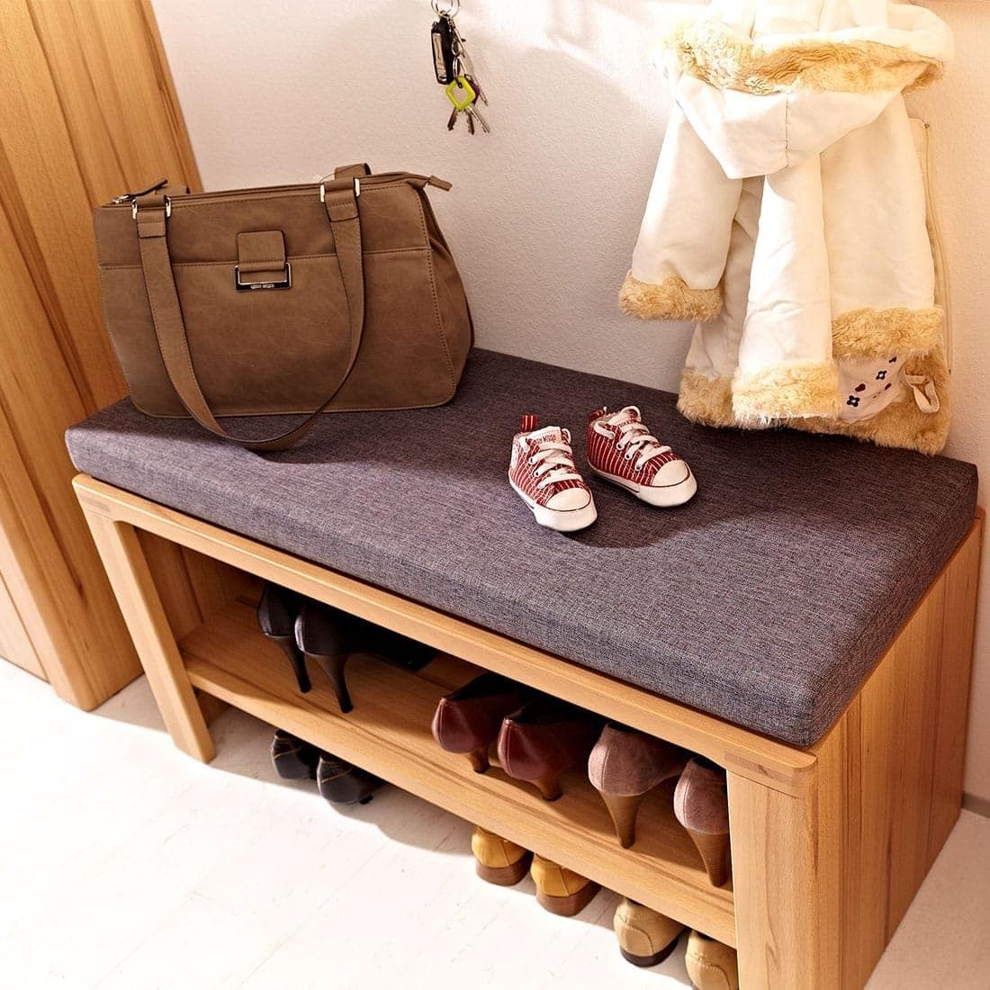 Innostyle Nature Plus Garderobenbank 90x38x40cm