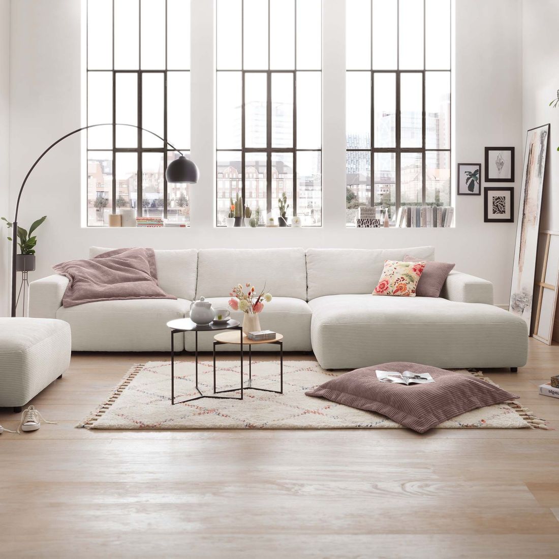 Gallery M Lucia Ecksofa Cord