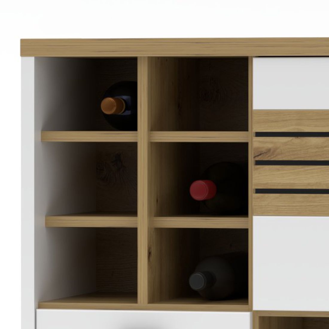 Wohnconcept Fresno Highboard 105x53x112cm
