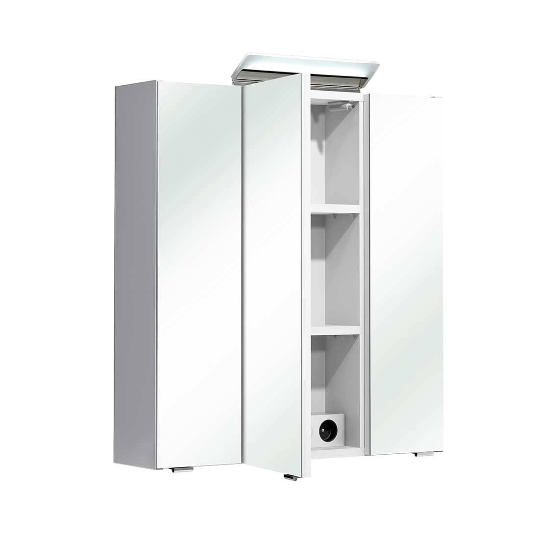 Pelipal Filo Spiegelschrank Oria I mit LED-Beleuchtung 65x16x70cm