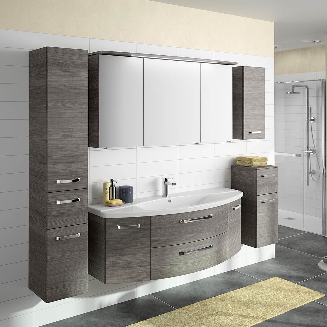 Pelipal Fokus 4010 Wandschrank 30x33x73,2cm