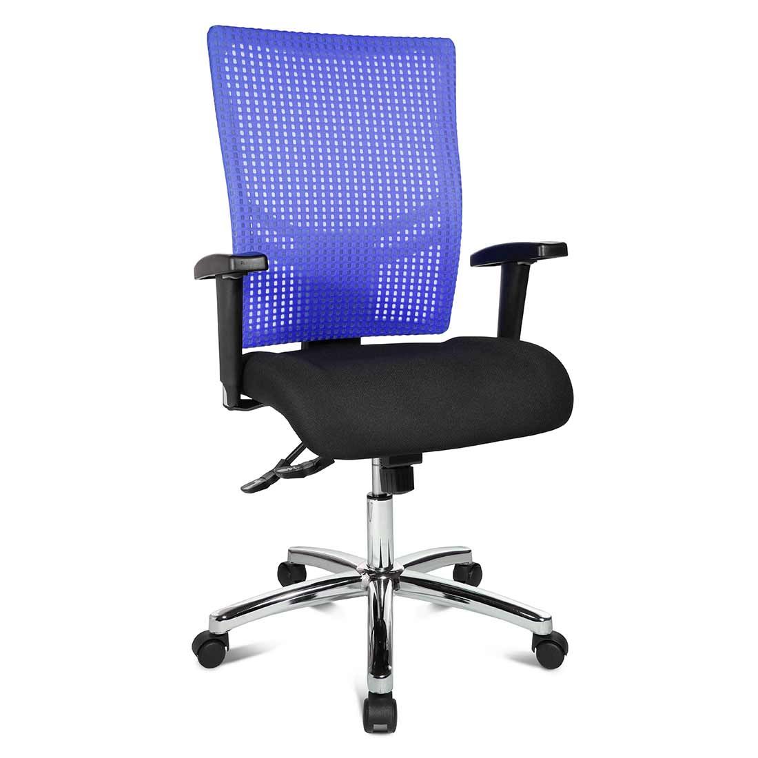 Topstar Sitness Profi 50 Bürostuhl Blau/Schwarz