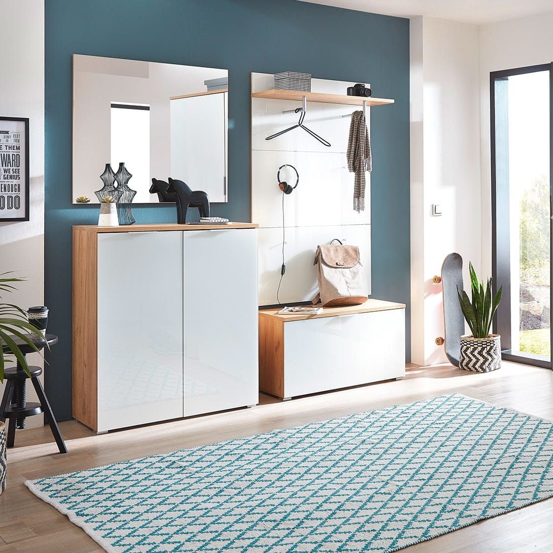 Germania Telde Schuhschrank 89x40x105cm