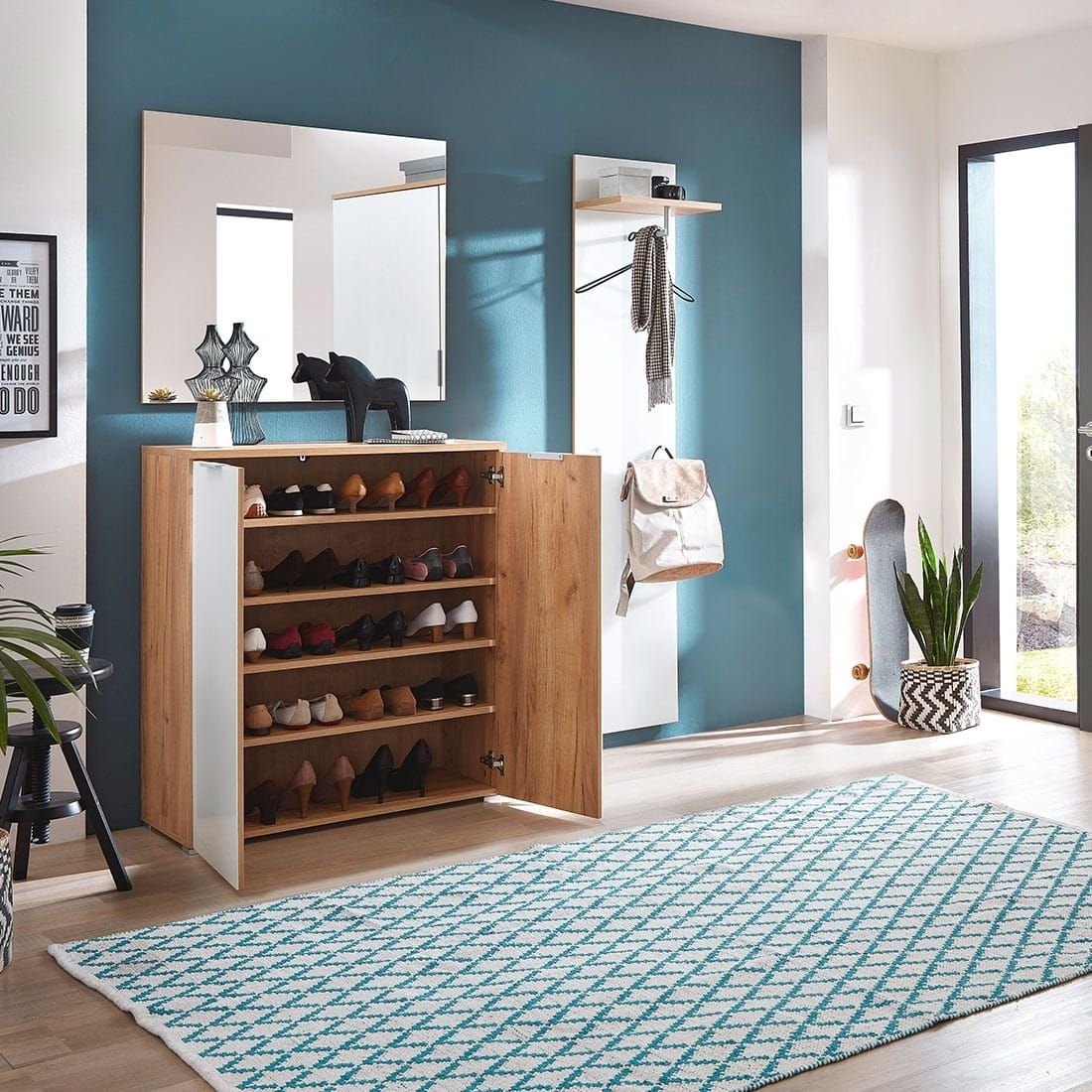 Germania Telde Schuhschrank 89x40x105cm