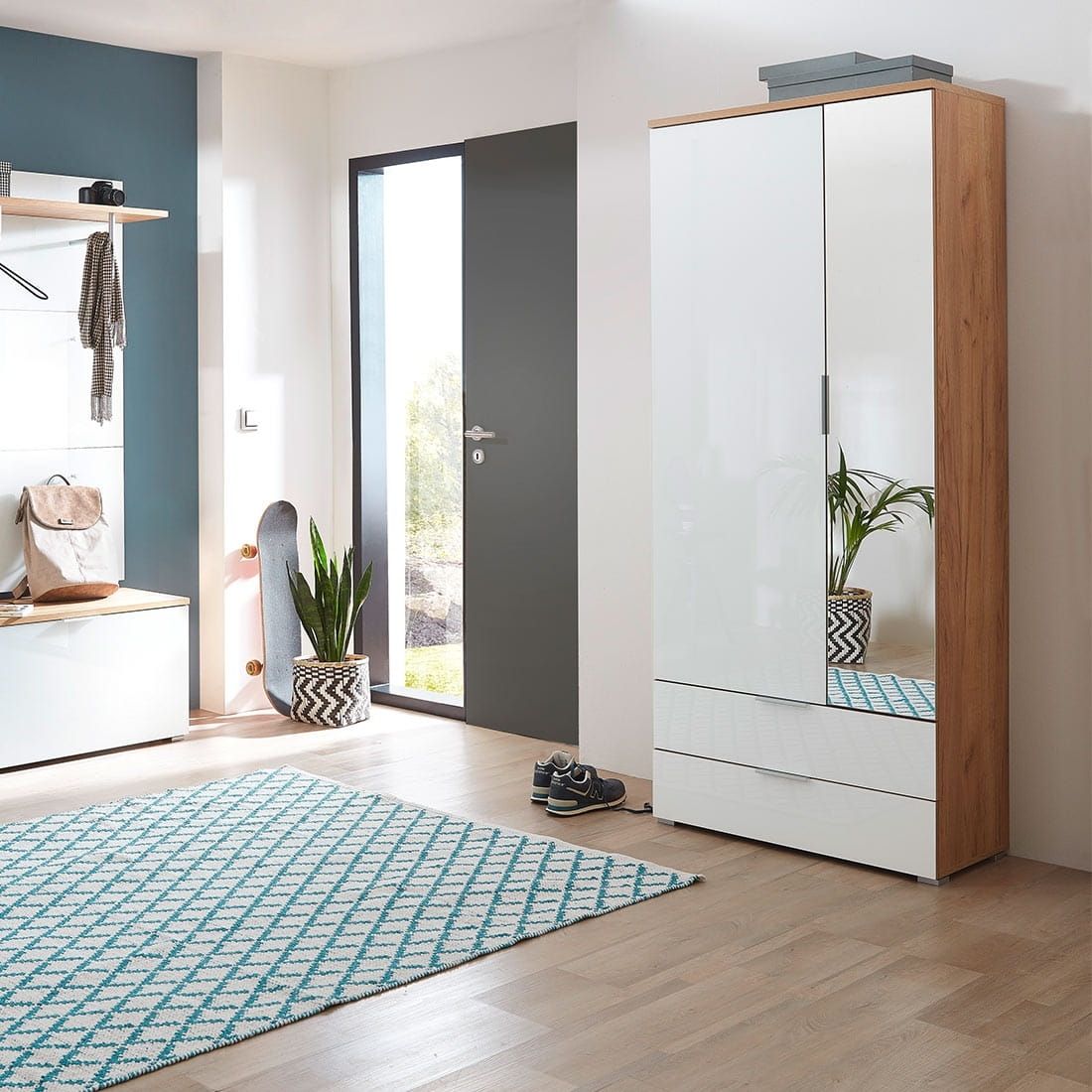 Germania Telde Garderobenschrank 84x40x196cm