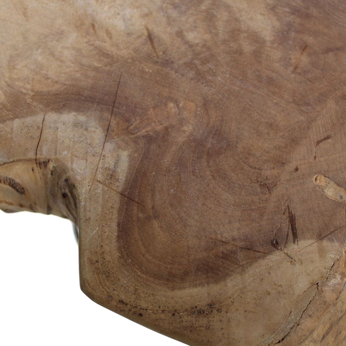 HSM Collection Beistelltisch Teak Metall Ø55x50cm
