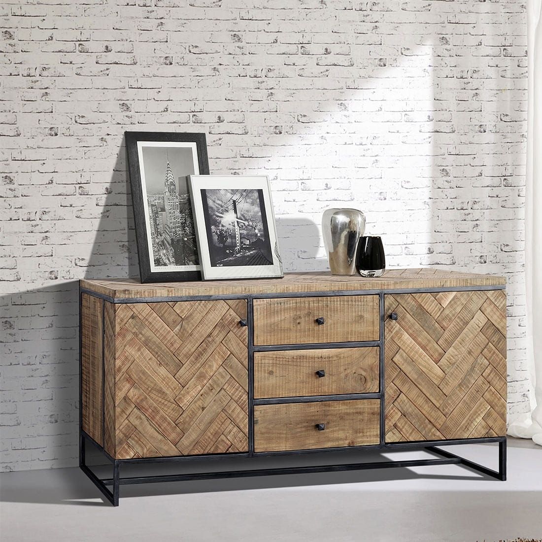 Wolf Möbel Parquet Sideboard 175x80x45cm