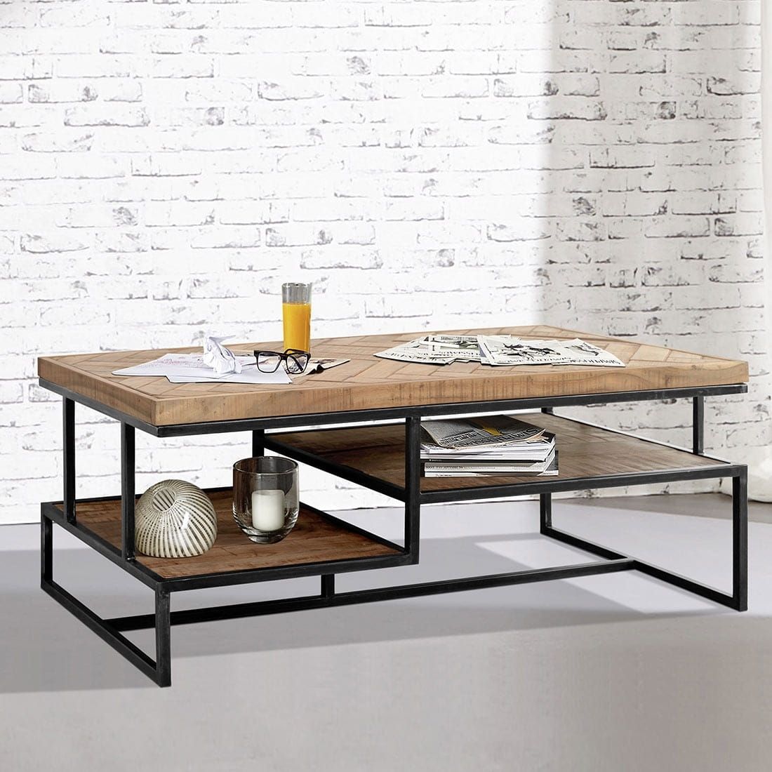 Wolf Möbel Parquet Couchtisch 120x60cm