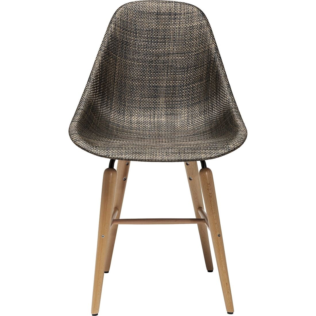 KARE Forum Wood Brown Schalenstuhl 50x56x80cm