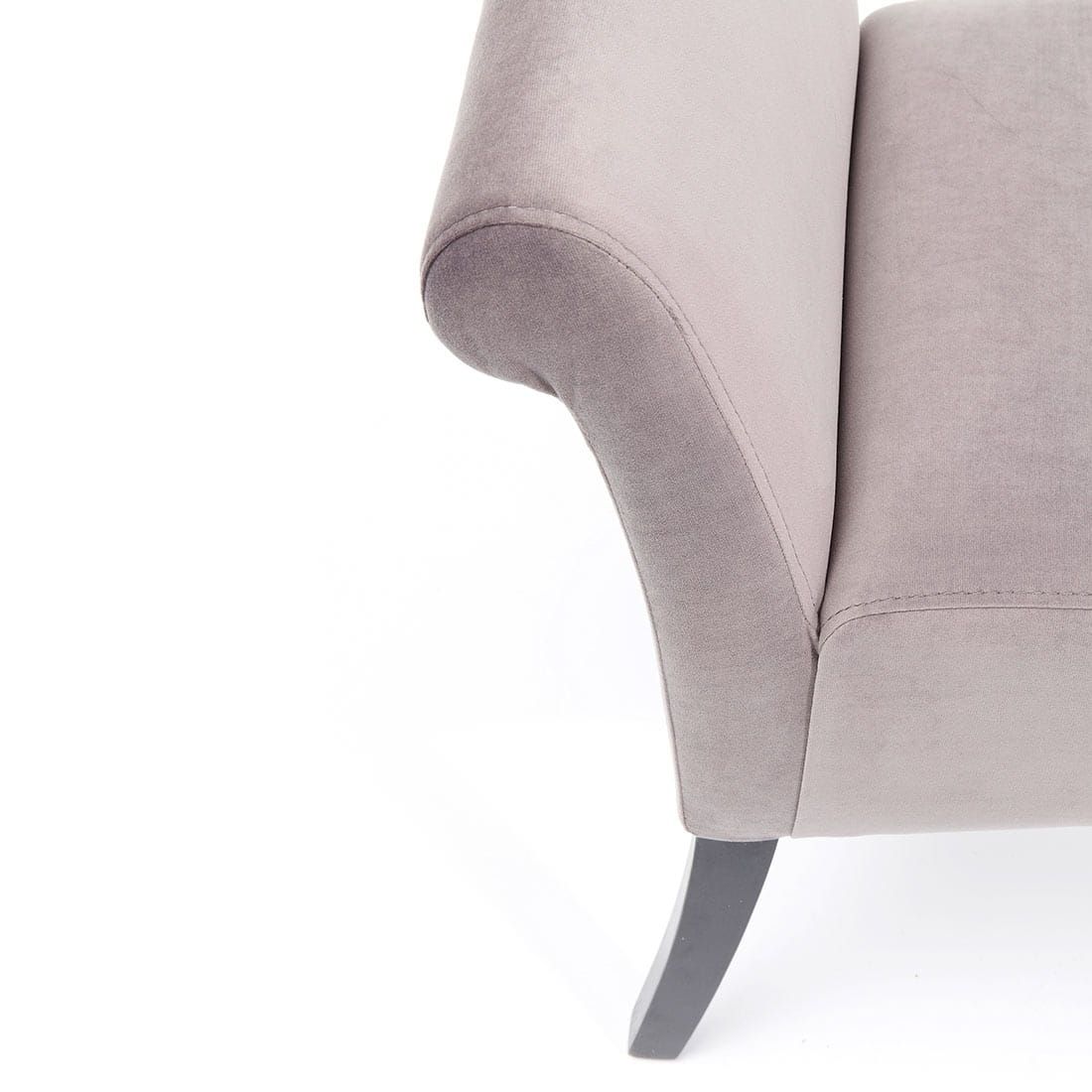 KARE 83296 Motley Bank 108x40x61cm Silbergrau