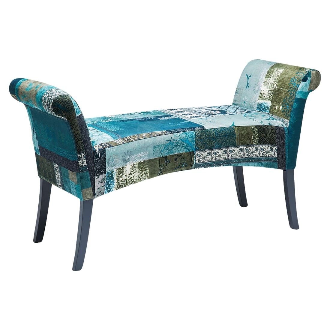 KARE Motley Blue Hour Bank 108x40x61cm