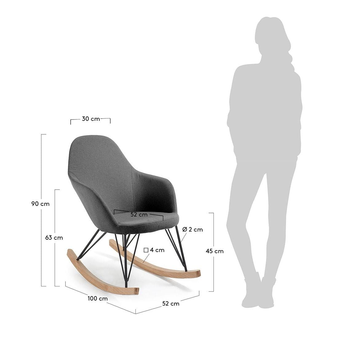 La Forma Travers Schaukelstuhl