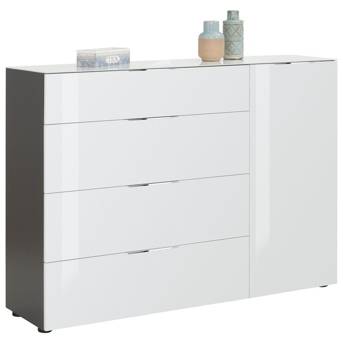 Maja Möbel Trend Sideboard 135,3x40x98,7cm
