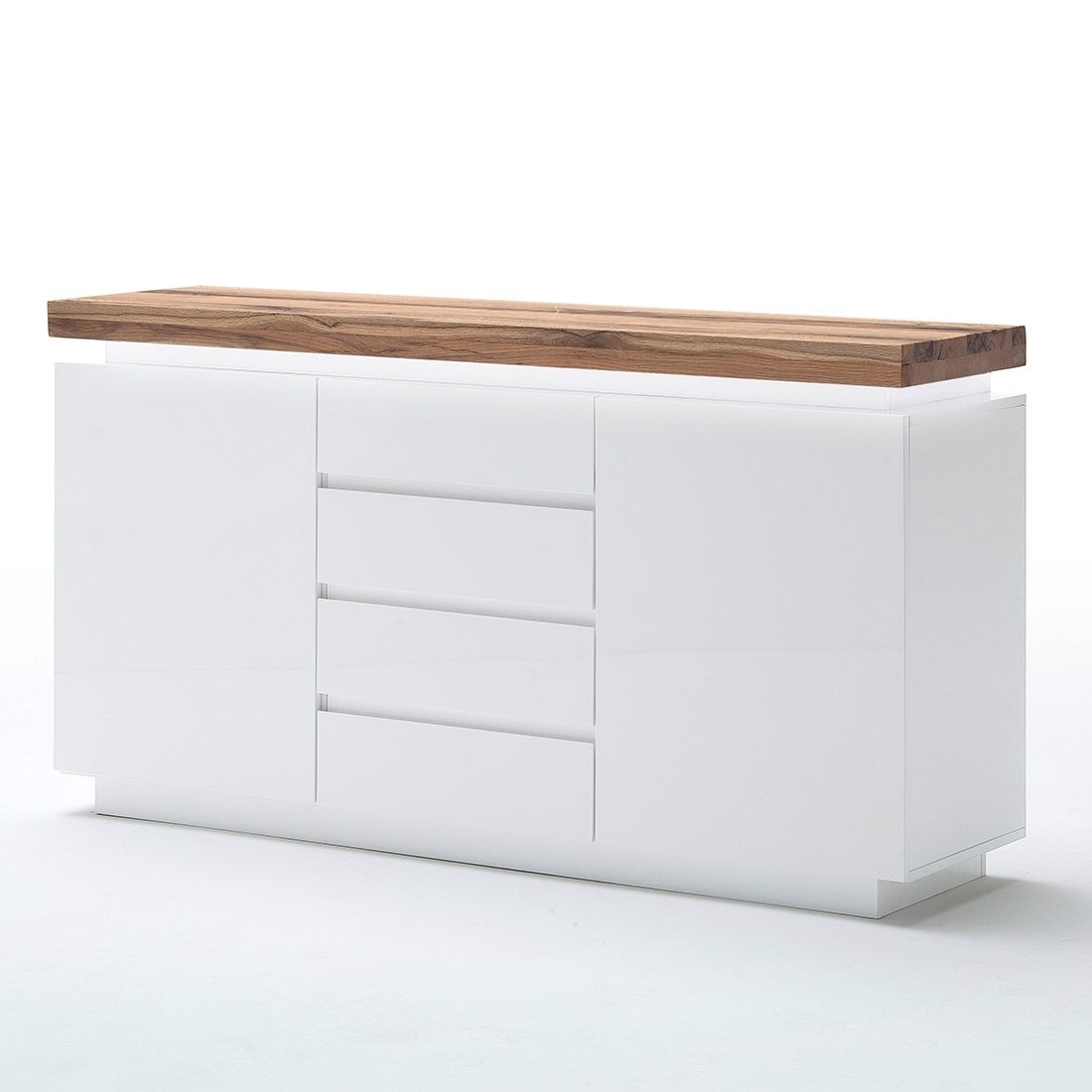 MCA Romina Sideboard mit Beleuchtung 150x40x81cm