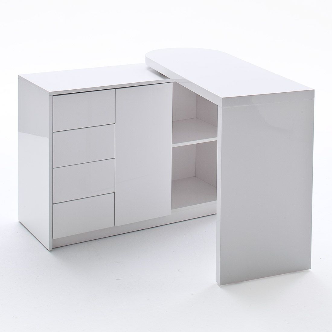 MCA Matt Schreibtisch 107x42x77cm