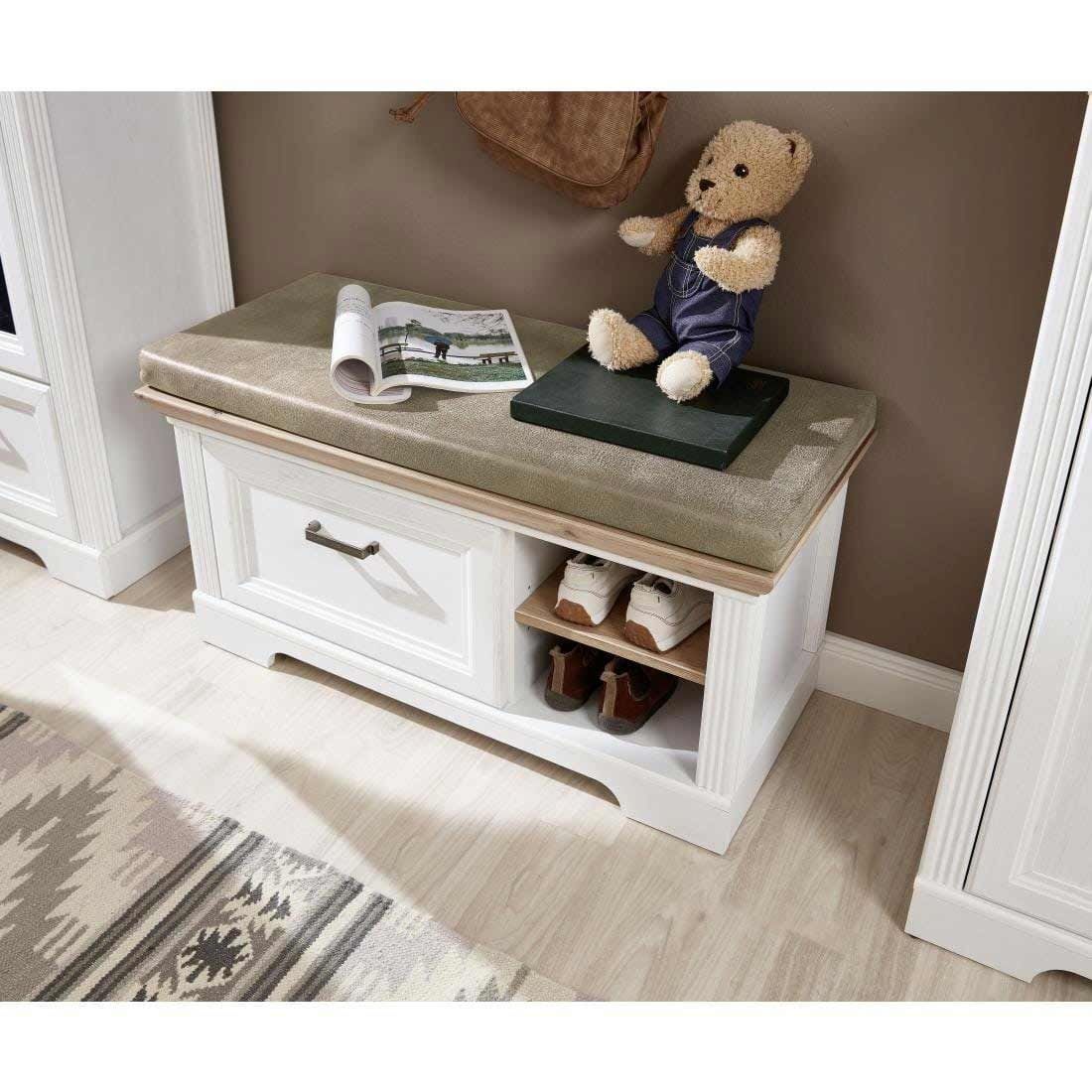 Innostyle Jasmin Garderobenbank 93x41x49cm