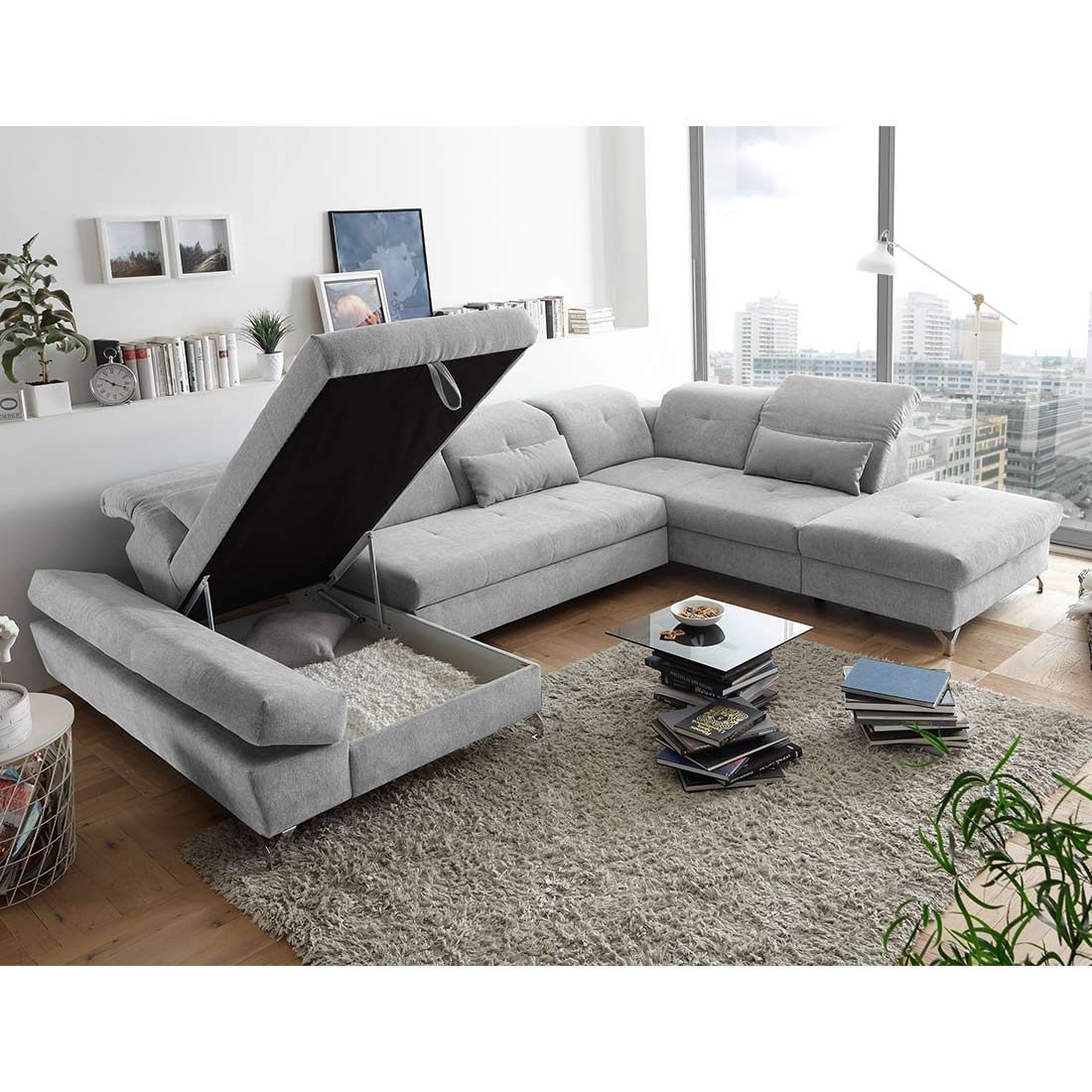 ED Lifestyle Polstermöbel Melfi Wohnlandschaft