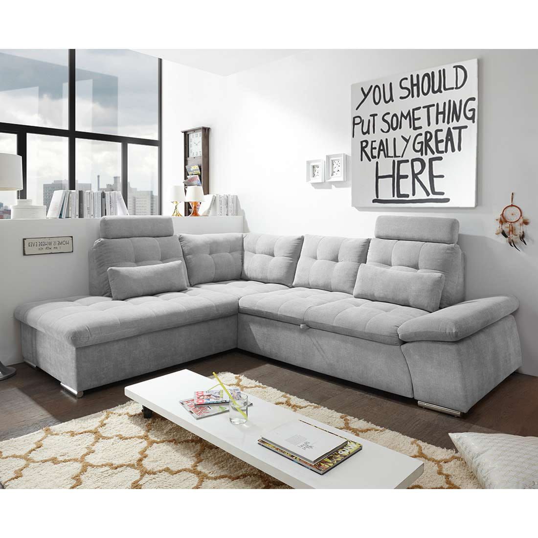 BlackRedWhite Nalo Ecksofa