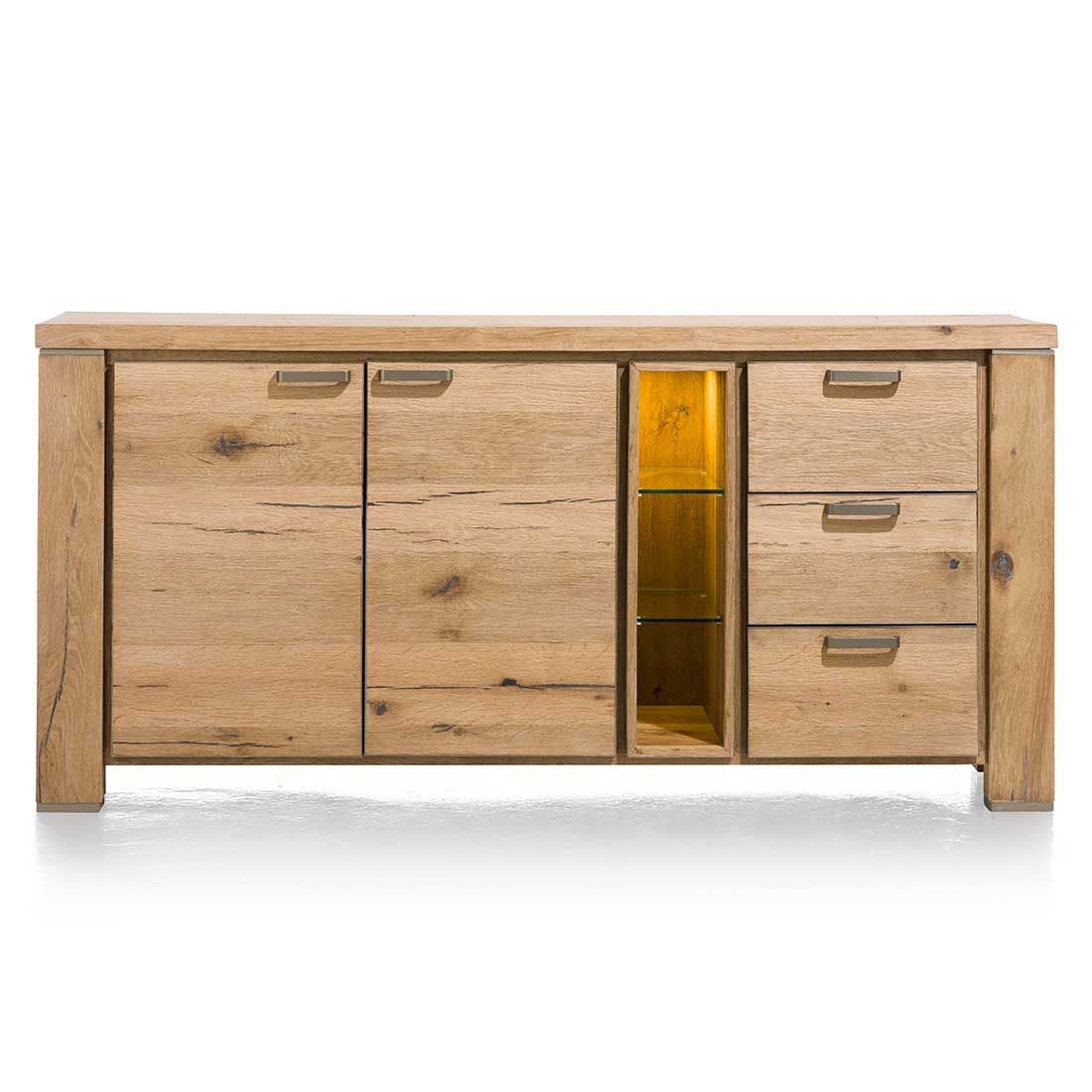 Habufa Canova Sideboard mit Beleuchtung 190x45x90cm