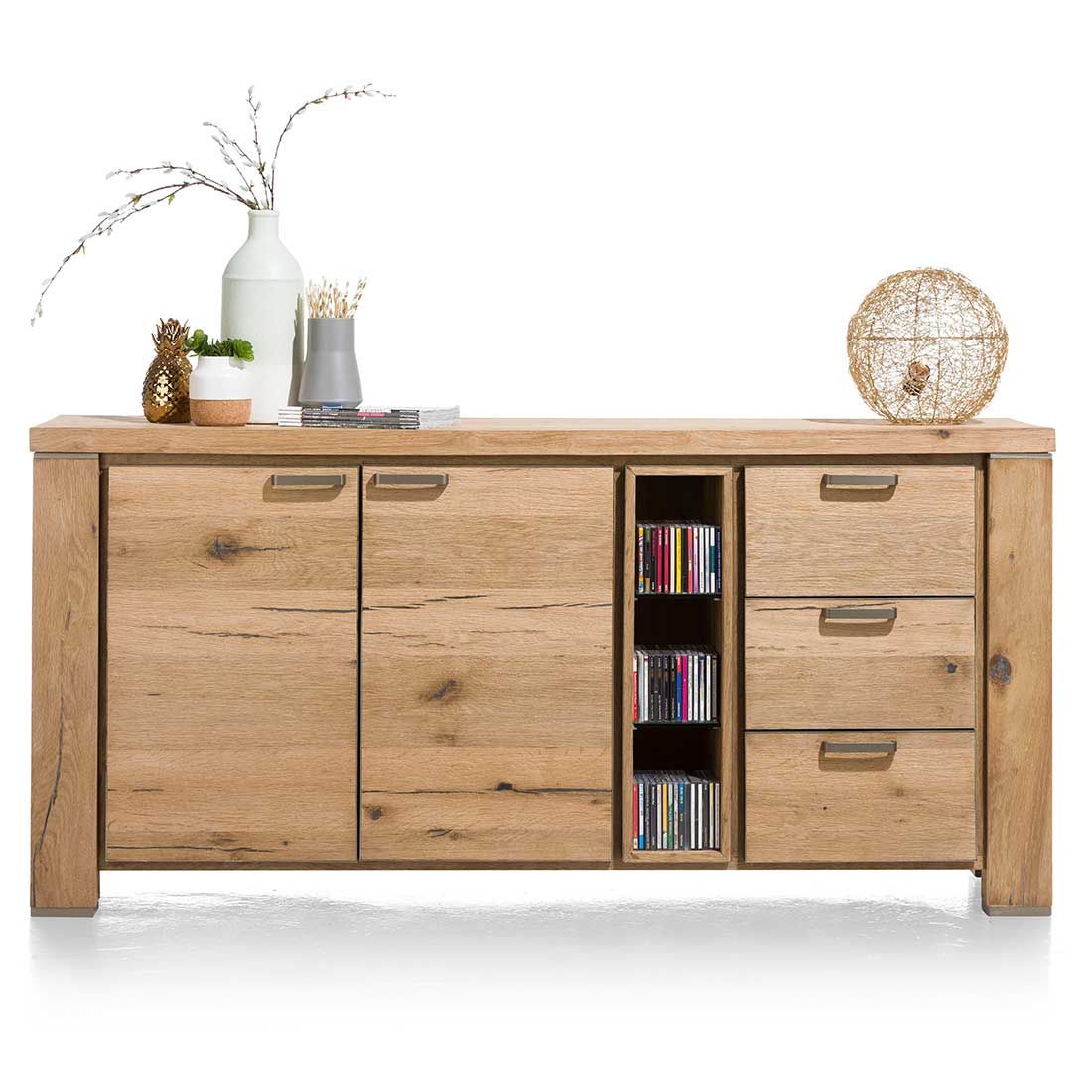 Habufa Canova Sideboard mit Beleuchtung 190x45x90cm
