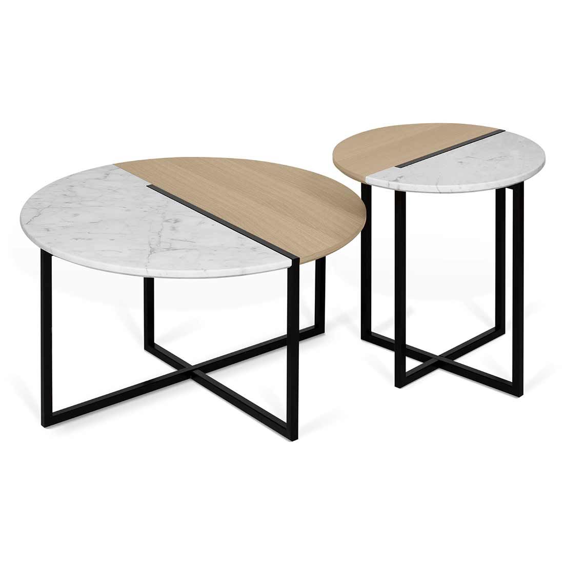 TEMAHOME Sonata Beistelltisch Ø80cm