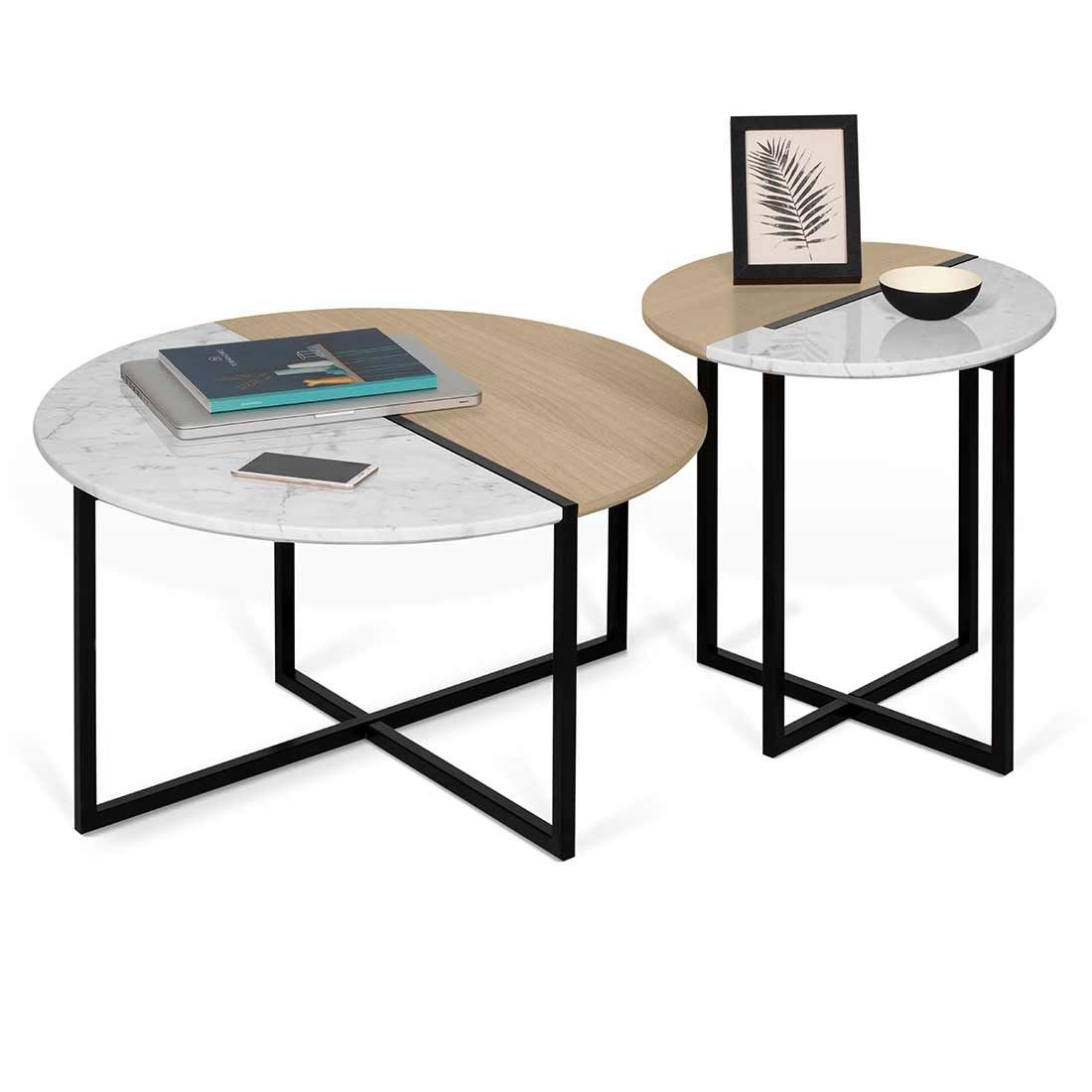 TEMAHOME Sonata Beistelltisch Ø80cm