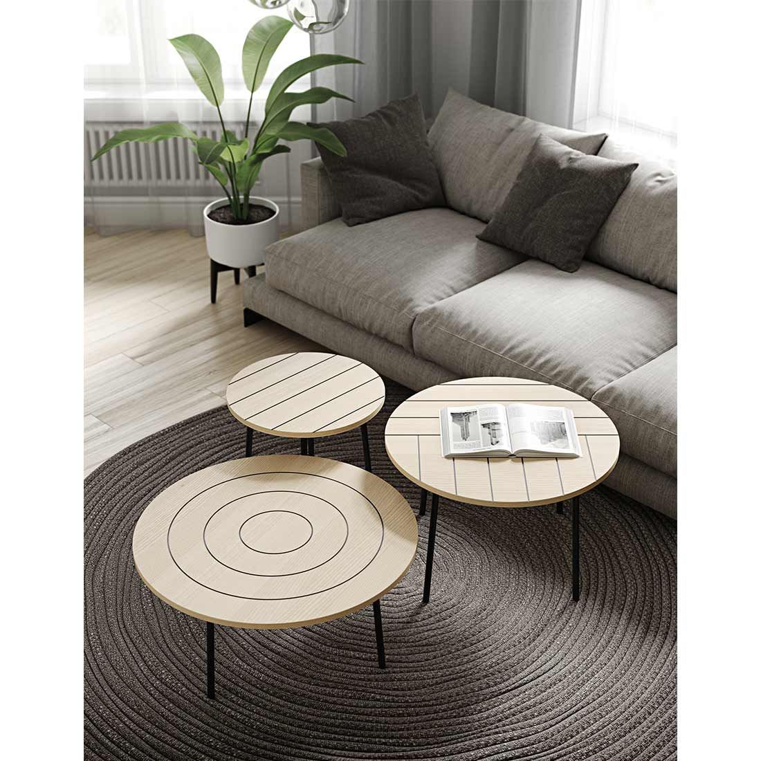 TEMAHOME Ply Beistelltisch Ø50cm