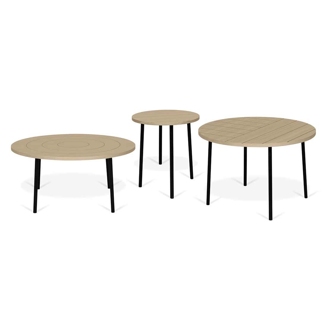 TEMAHOME Ply Beistelltisch Ø80cm