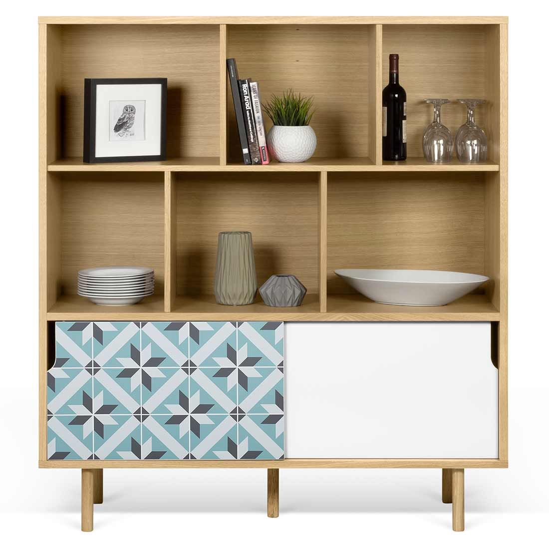 TEMAHOME Dann Highboard 135x45x152cm