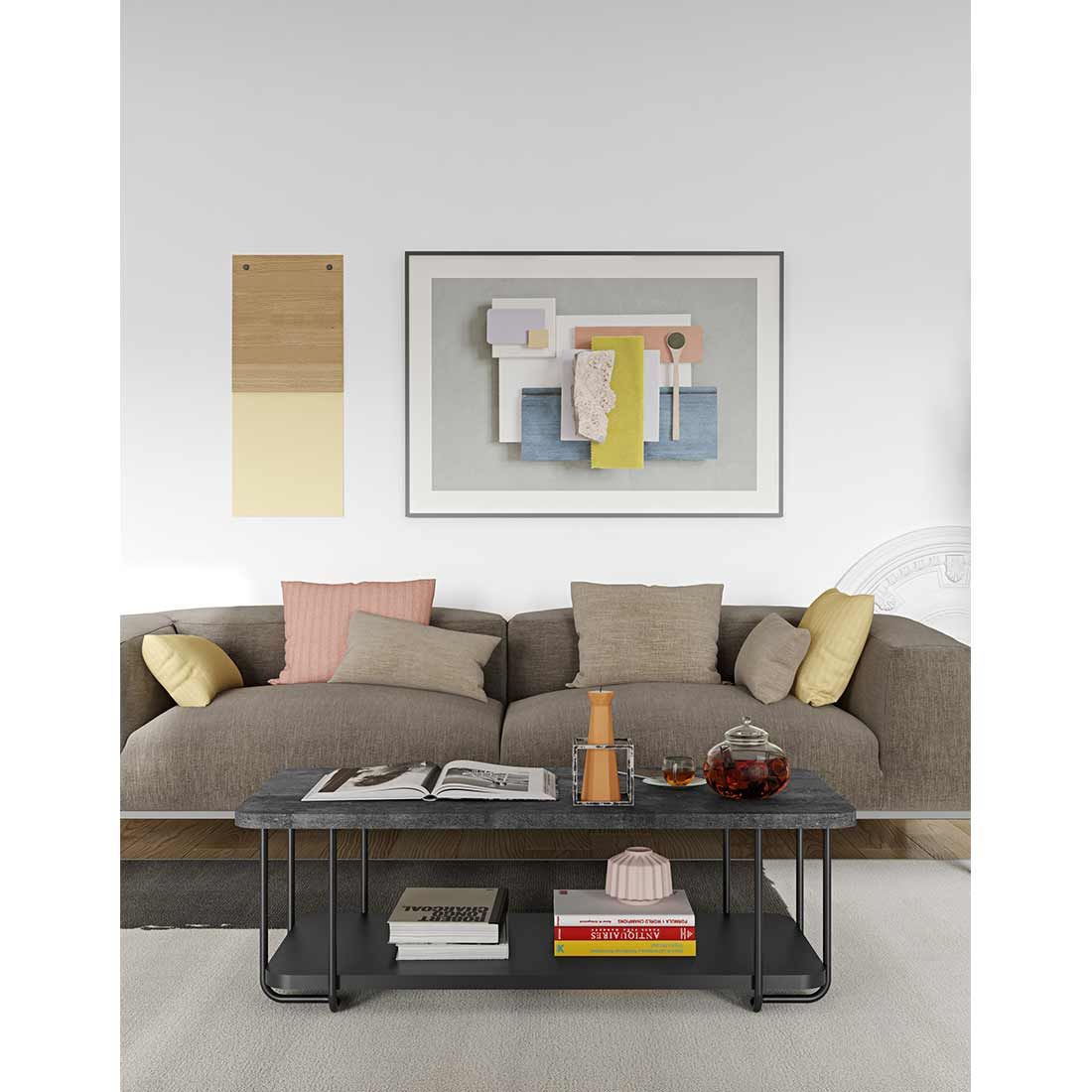 TEMAHOME Kal Couchtisch 120x60cm