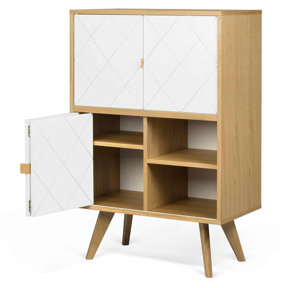 TEMAHOME Brigitte Highboard 80x45x125cm