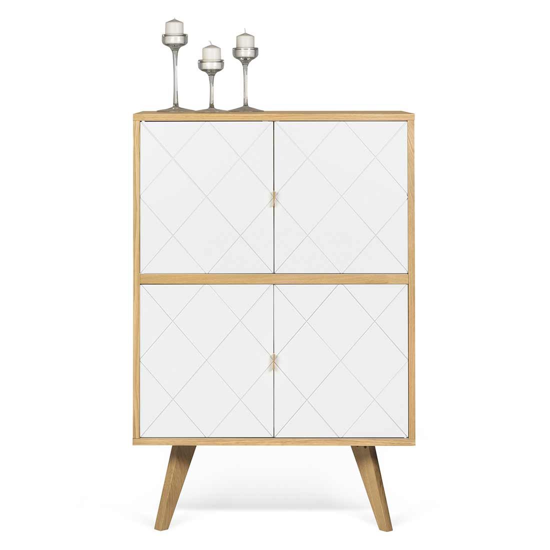 TEMAHOME Brigitte Highboard 80x45x125cm
