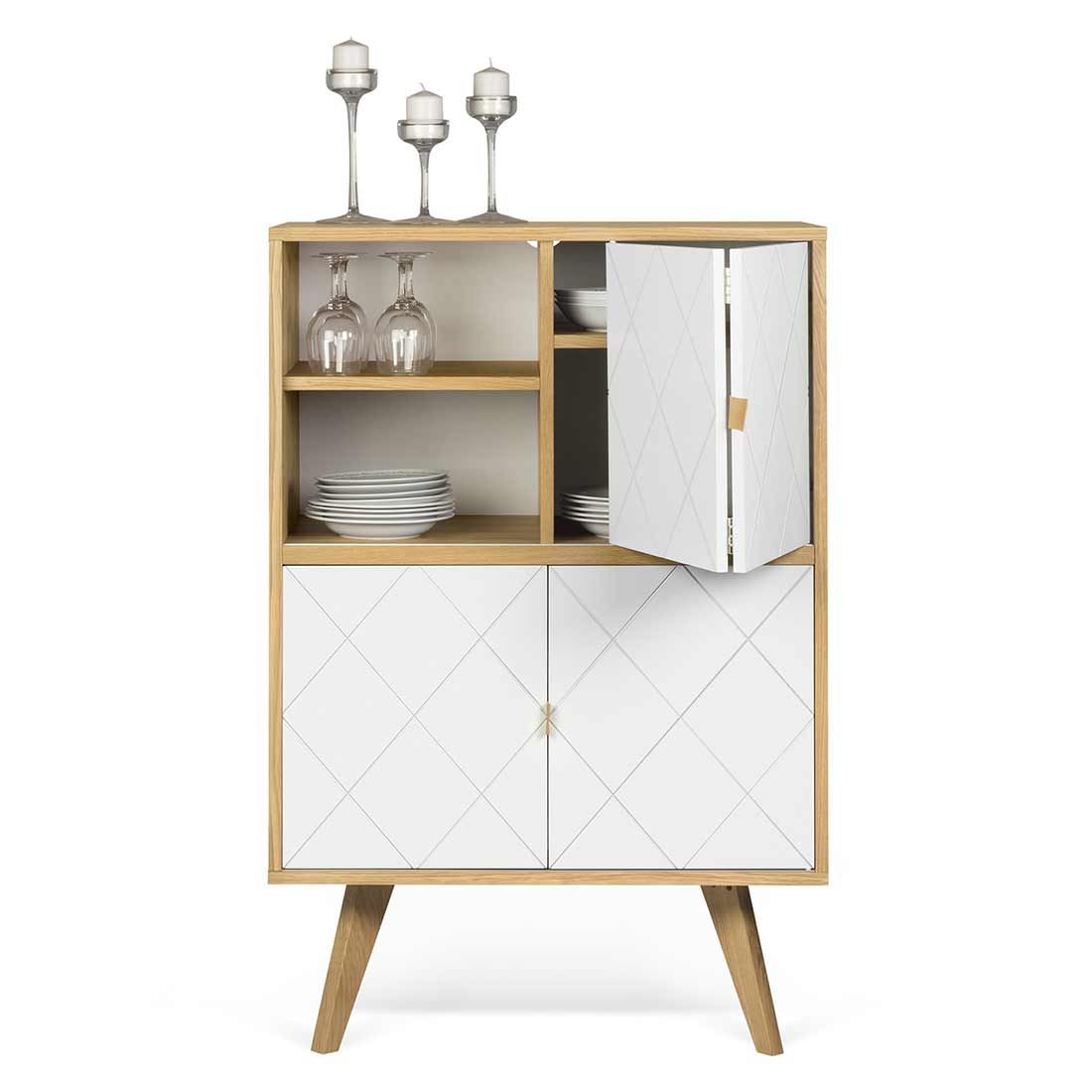 TEMAHOME Brigitte Highboard 80x45x125cm
