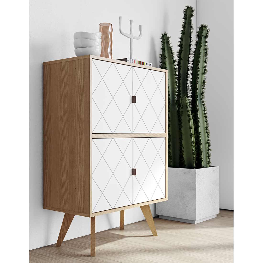 TEMAHOME Brigitte Highboard 80x45x125cm