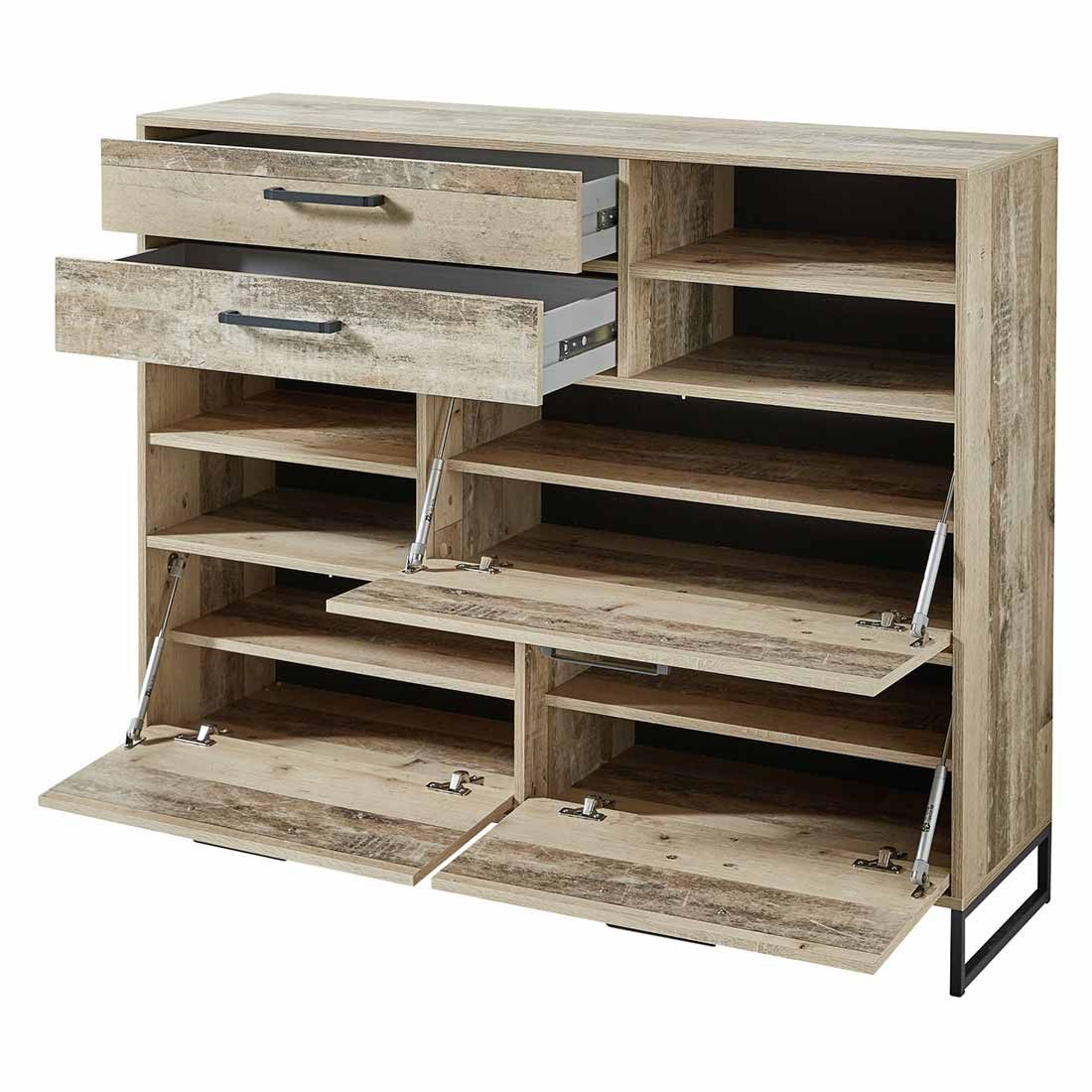 Innostyle Roof Schuhschrank 125x38x105cm